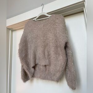 Fuzzy sweater from Korea